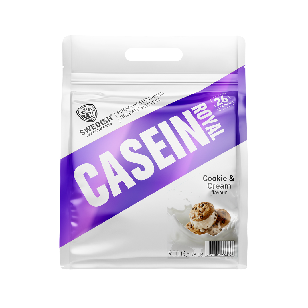 Casein - 900g Cookies And Cream i gruppen Kosttillskott / Proteintillskott / Kaseinprotein hos Golden Athlete (SS-11135)