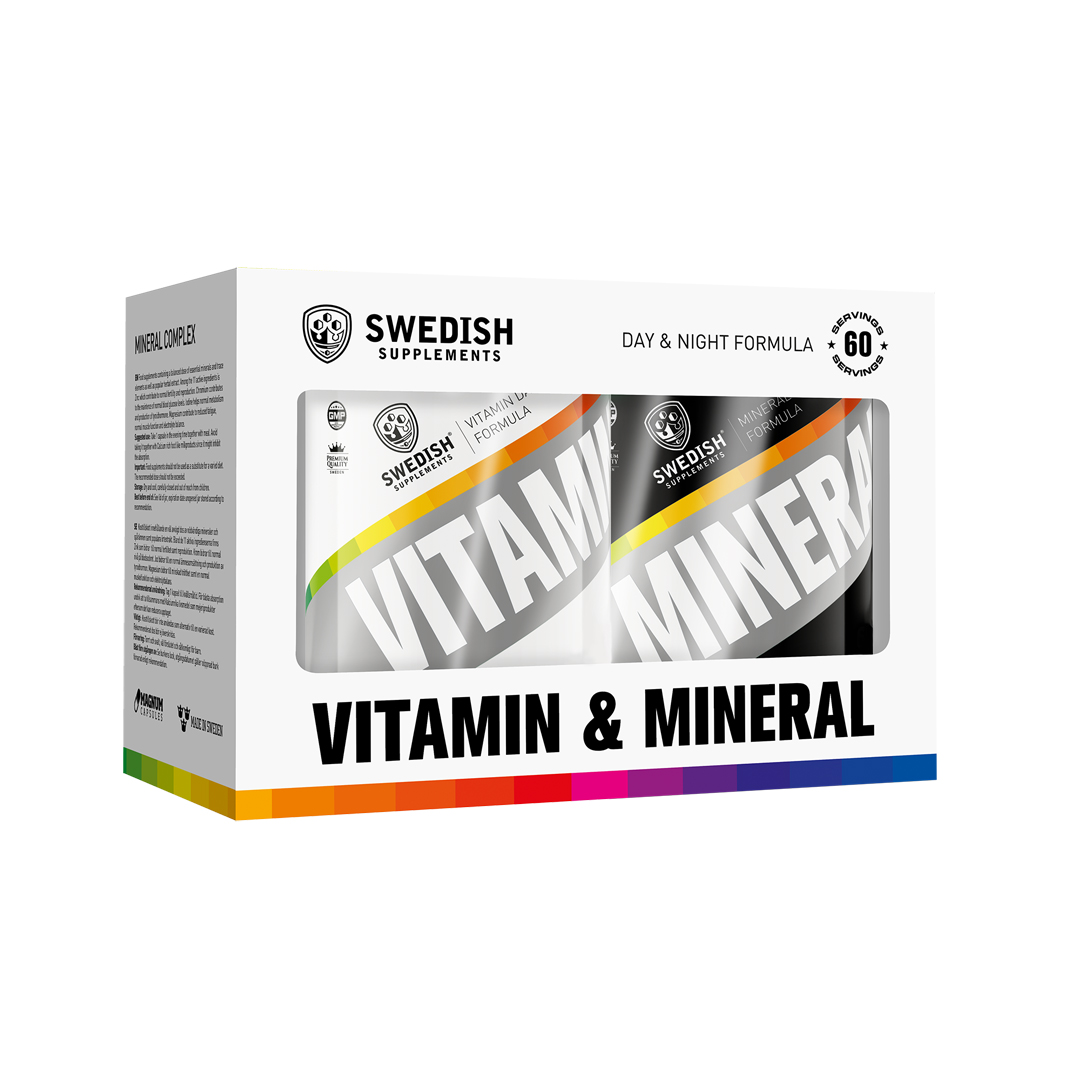 Vitamin & Mineral Complex - 60 dagar i gruppen Kosttillskott / Vitaminer & Mineraler / Multivitamin hos Golden Athlete / Performance R us (SS-11505)