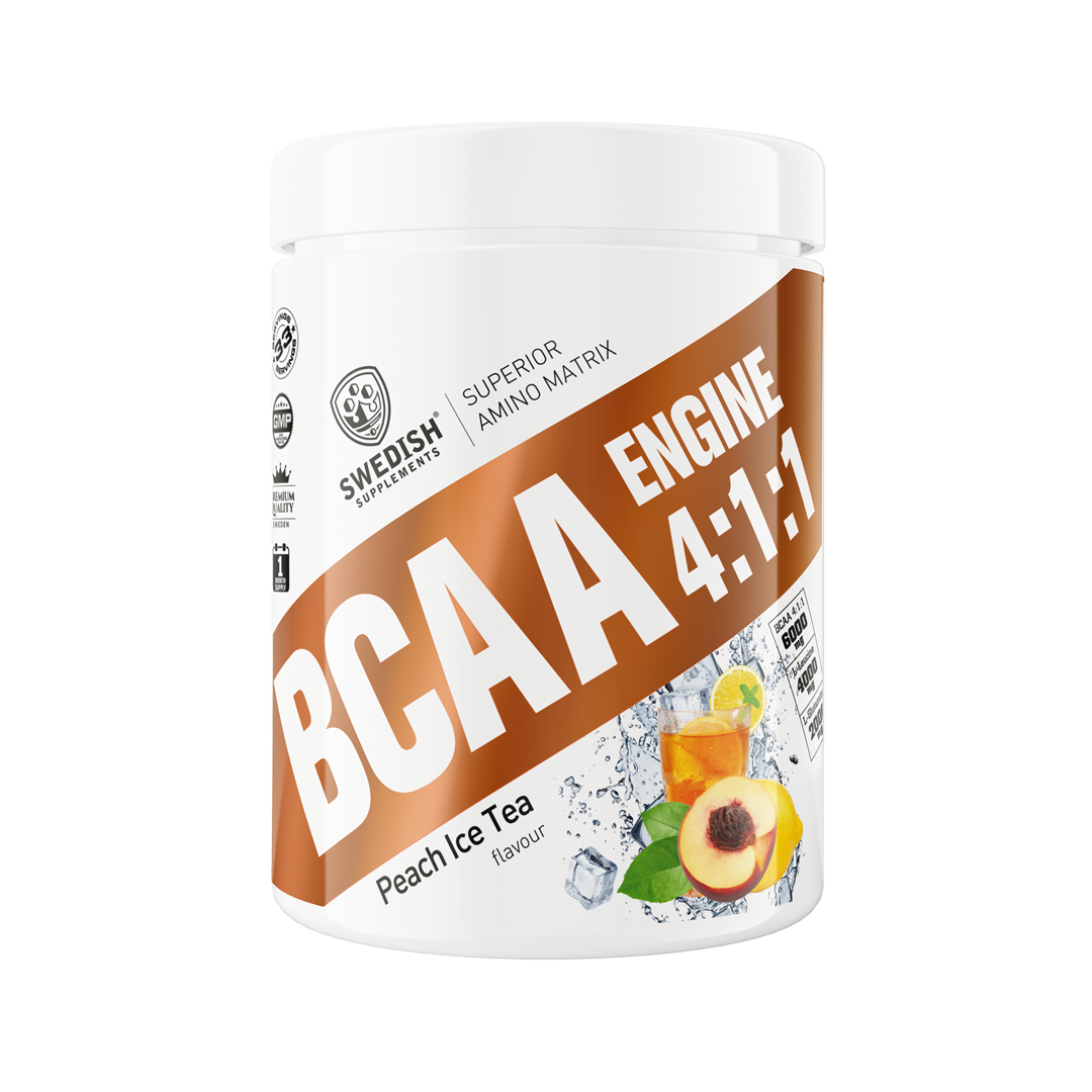 BCAA Engine 4.1.1 Peach ice tea i gruppen Kosttillskott / Aminosyror / BCAA hos Golden Athlete (SS-12545)