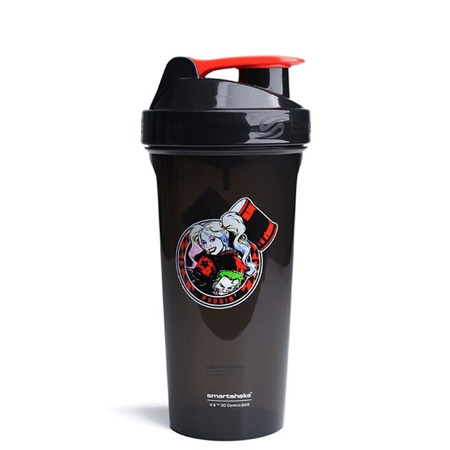 Smartshake LITE, S H 800 ml, Harley Quinn i gruppen Träningstillbehör / Shakers - Vattenflaskor hos Golden Athlete (SSSLHQ)