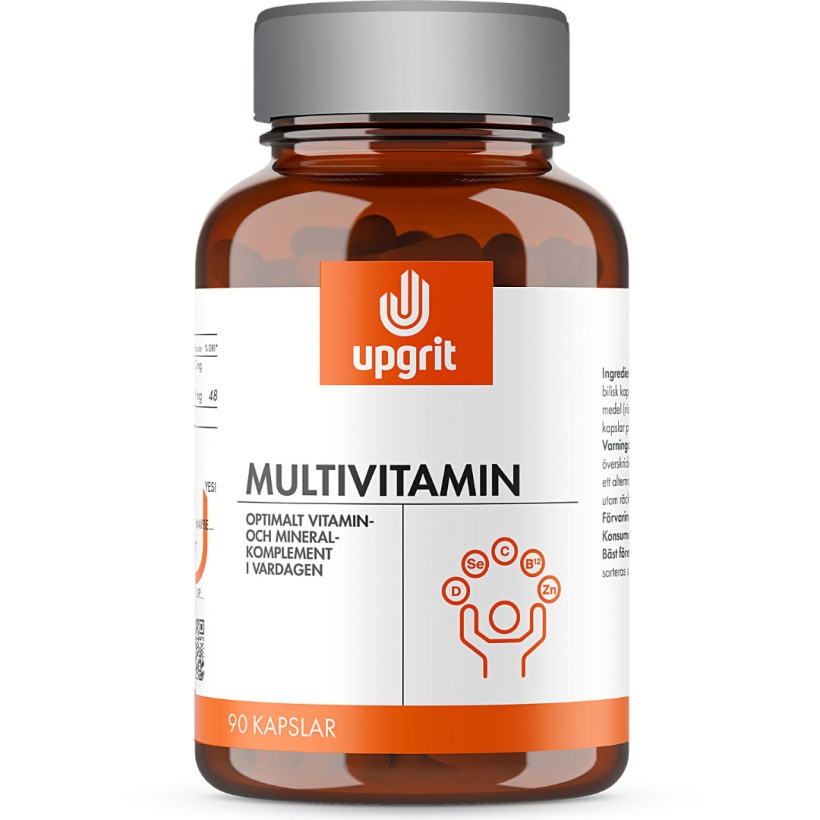 Multivitamin, 90 kapslar i gruppen Kosttillskott / Vitaminer & Mineraler / Multivitamin hos Golden Athlete / Performance R us (Ug-804)