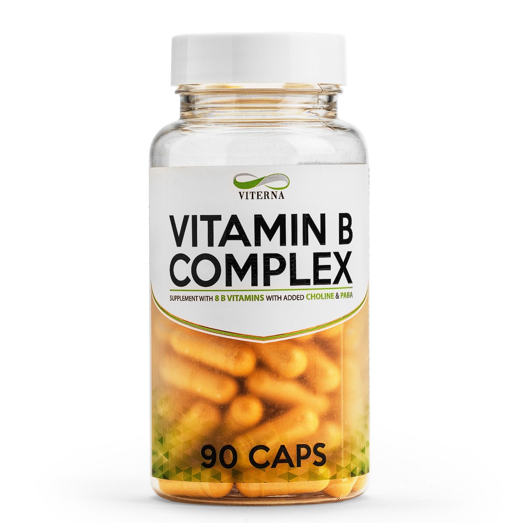 Vitamin-B Complex 90 caps i gruppen Kosttillskott / Vitaminer & Mineraler / B-Vitamin hos Golden Athlete / Performance R us (VBC)