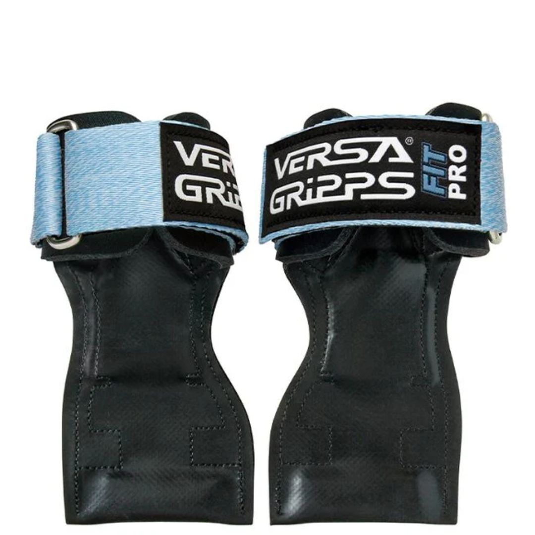 Versa Gripps - FITPRO, Blue Hydrangea, R/L i gruppen Träningstillbehör / Dragremmar - Grepp hos Golden Athlete (VGFBHRL)