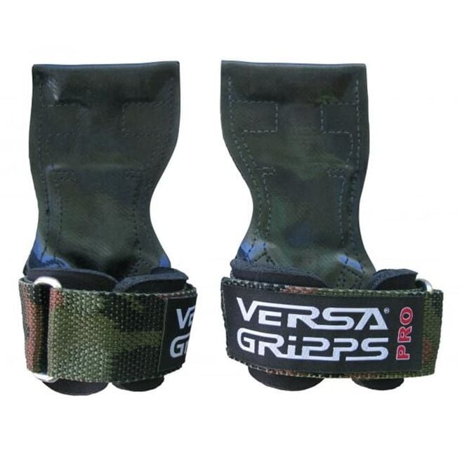 Versa Gripps - Pro Series, Camo, R/L i gruppen Träningstillbehör / Dragremmar - Grepp hos Golden Athlete (VGPCRL)