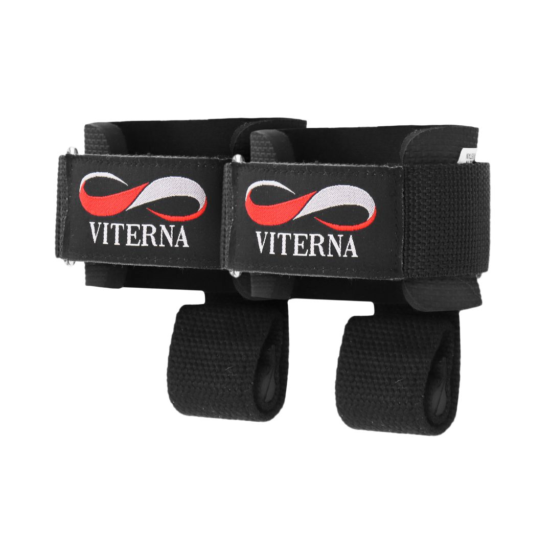 Supported Lifting Straps + Dowel i gruppen Träningstillbehör / Grepp / Dragremmar hos Golden Athlete / Performance R us (VIASLSD)