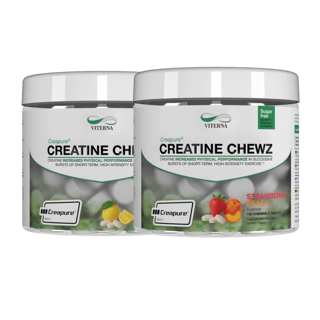 Creapure® Chewz 150 tabs - Combo deal i gruppen Kosttillskott / Kreatin / Kreatin Enhanced hos Golden Athlete (VICCDUB)