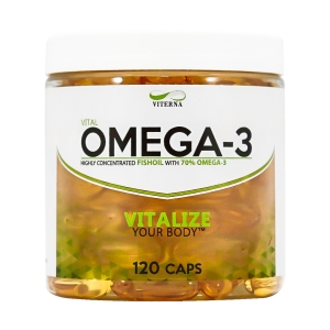 Omega-3, 120caps (70% EPA/DHA) i gruppen Kosttillskott / Fettsyror / Omega-3 hos Golden Athlete / Performance R us (VIO120)