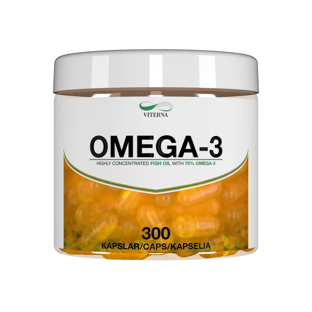 Omega-3, 300caps (70% EPA/DHA) i gruppen Kosttillskott / Fettsyror - Omega 3 hos Golden Athlete (VIO300)