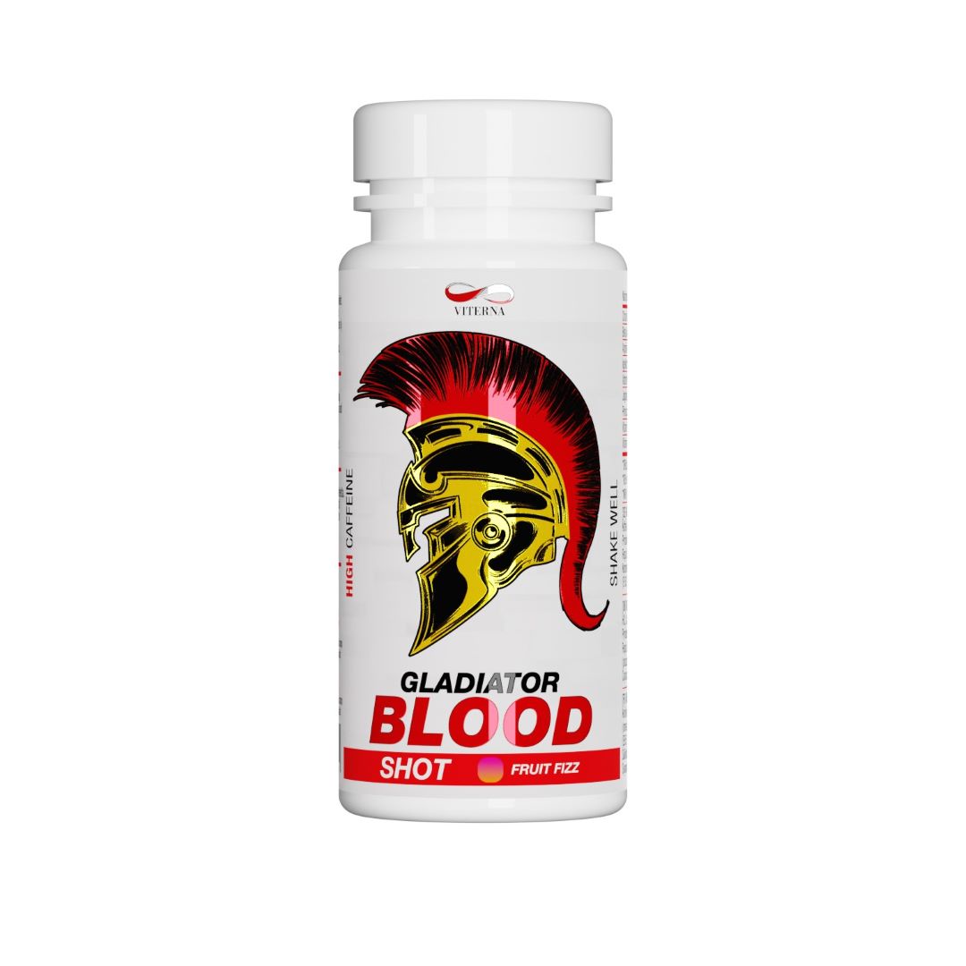 Gladiator Blood PWO Shot, 60 ml, Fruit Fizz i gruppen Kosttillskott / PWO - Prestationshöjande / PWO Shots hos Golden Athlete (VIPWOSFF)