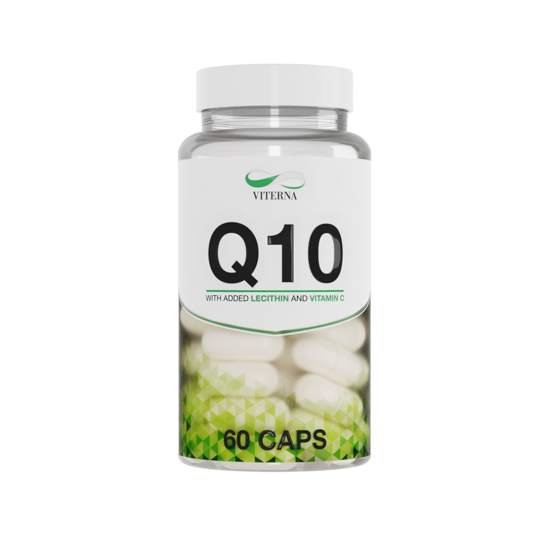 Q10, 60 caps i gruppen Kosttillskott / Vitaminer & Mineraler hos Golden Athlete (VIQ1060)