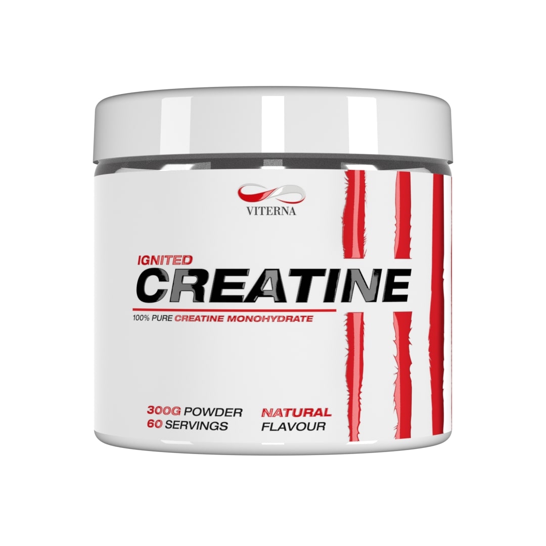 Ignited Creatine 300g i gruppen Kosttillskott / Kreatin / Kreatinmonohydrat hos Golden Athlete (VITERNA-CREATINE)