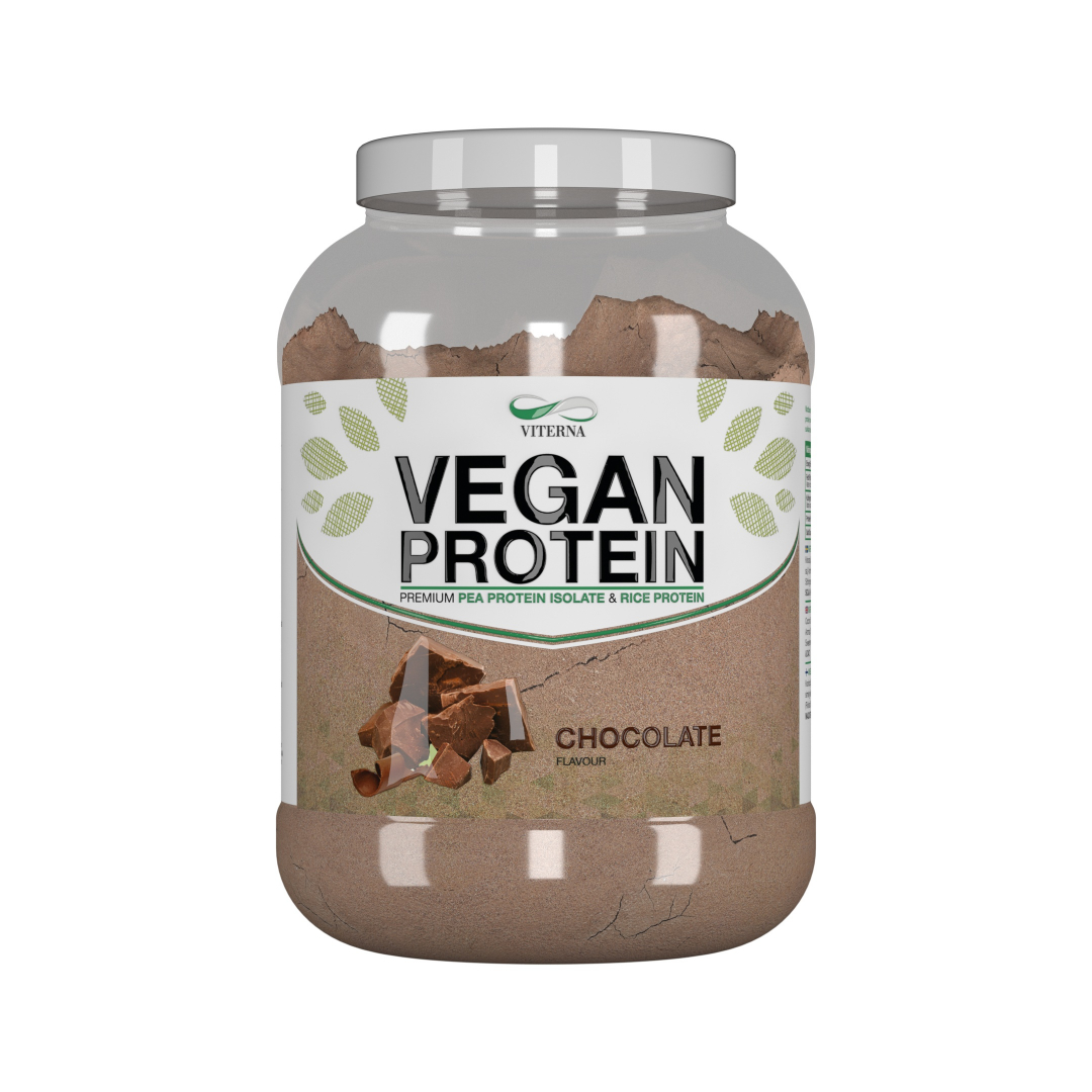 Vegan Protein 900g, Chocolate i gruppen Kosttillskott / Proteintillskott / Vegan protein hos Golden Athlete (VIVP9C)