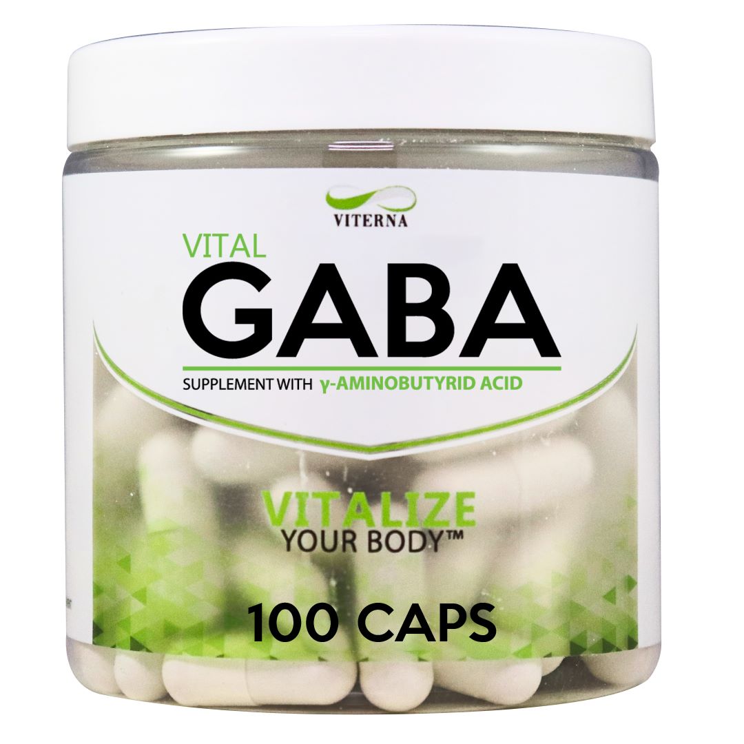 GABA 100 caps i gruppen Kosttillskott / Aminosyror / GABA hos Golden Athlete / Performance R us (Viterna-017)