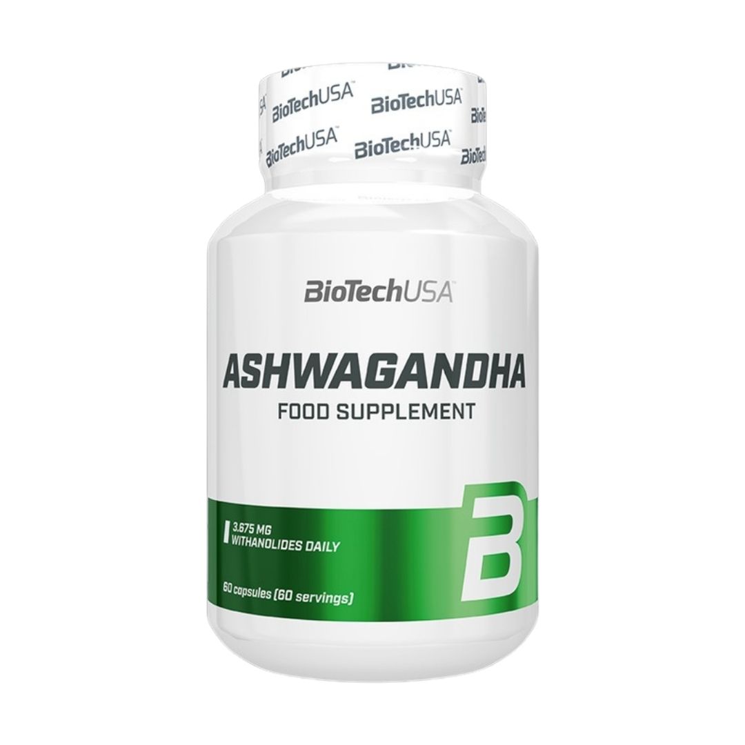 BiotechUSA Ashwagandha 60 Kapslar
