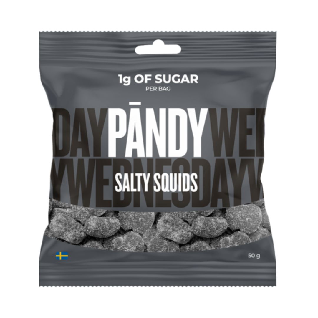 Pändy Candy, 50 g Salty Squids