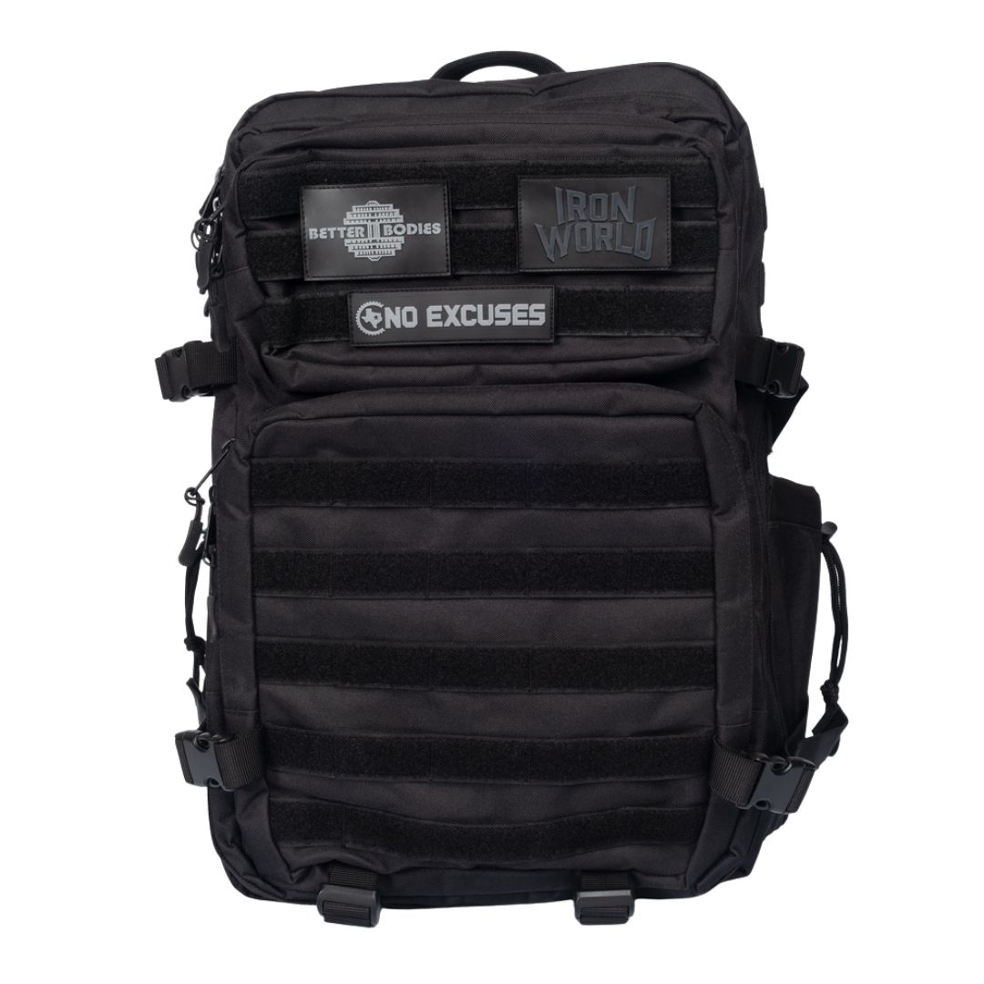 Better Bodies Tactical Backpack V2, Black