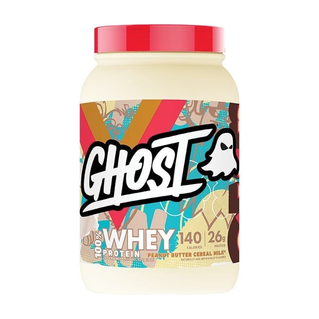 Ghost Whey, Proteinpulver 924g, Peanut Butter Cereal Milk 