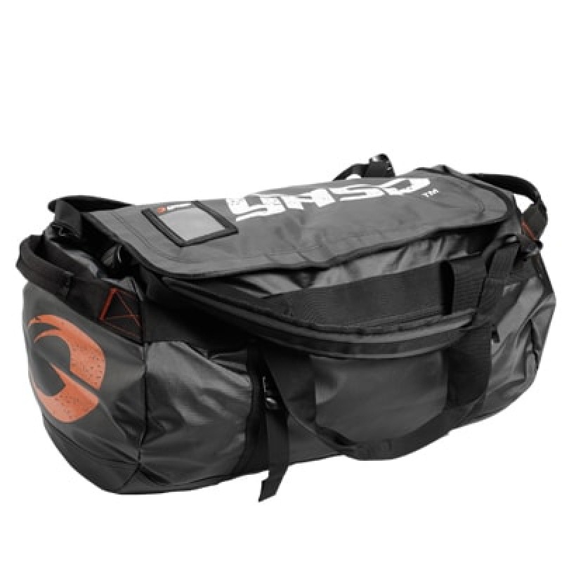 GASP Duffel bag, Black/Red