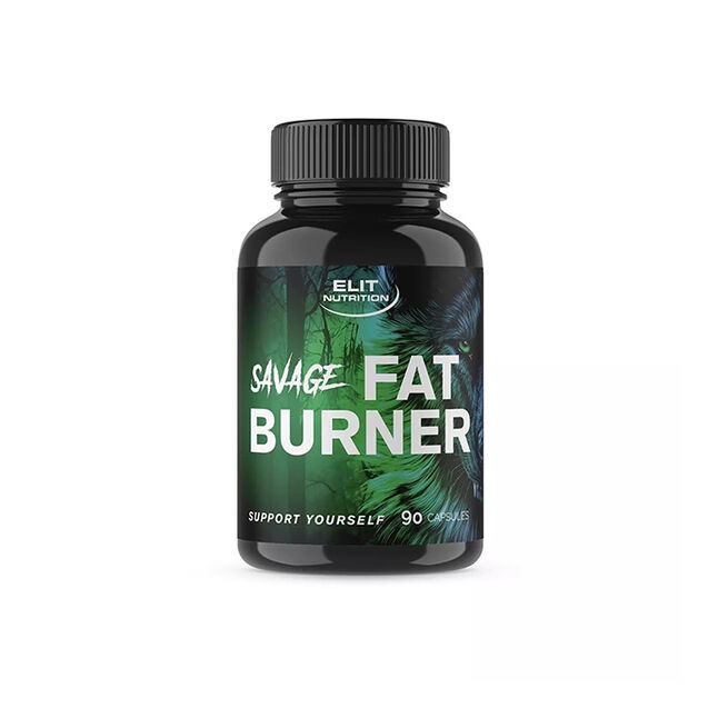 Elit Savage, Fat Burner, Fettförbrännare 90 Kapslar