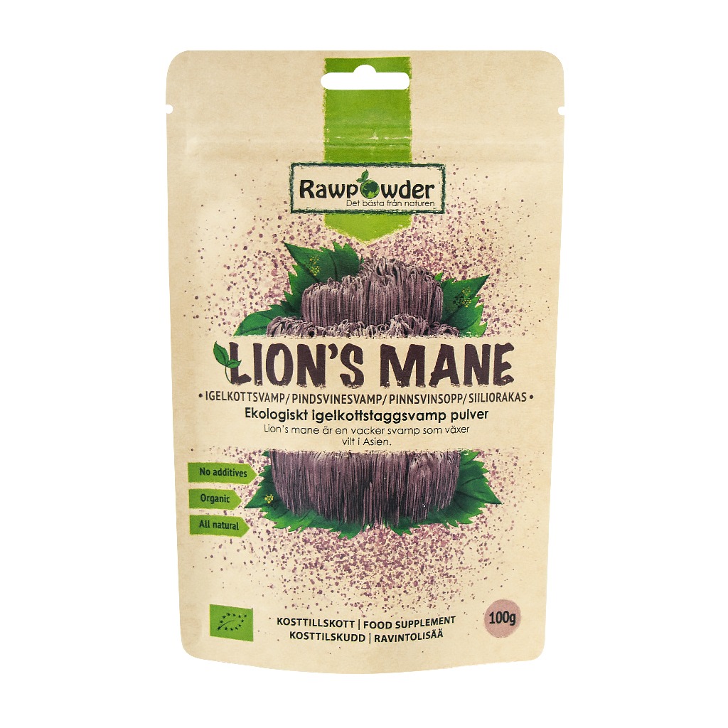 Lions Mane pulver 100g