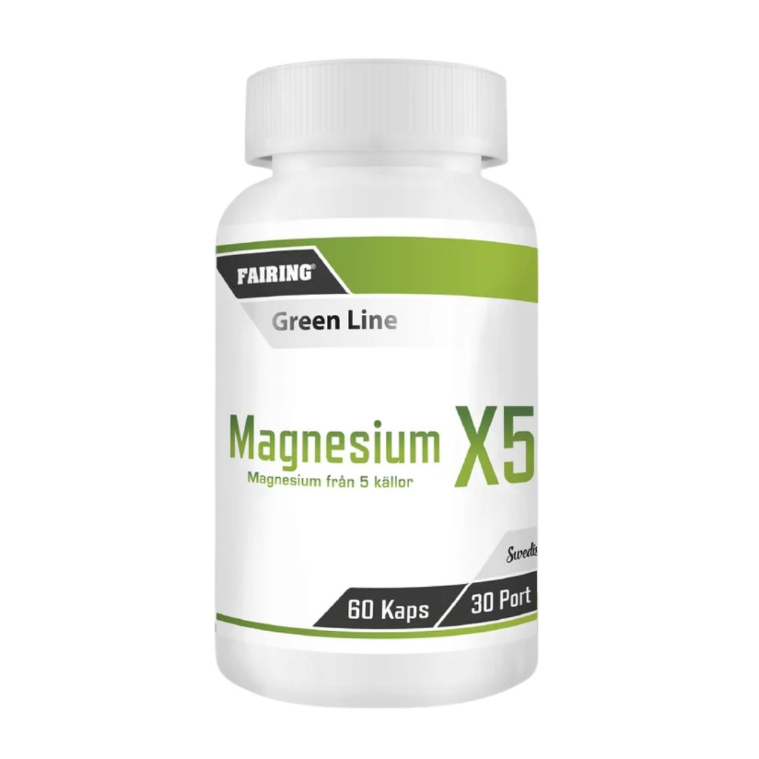 Magnesium X5, 60 kapslar