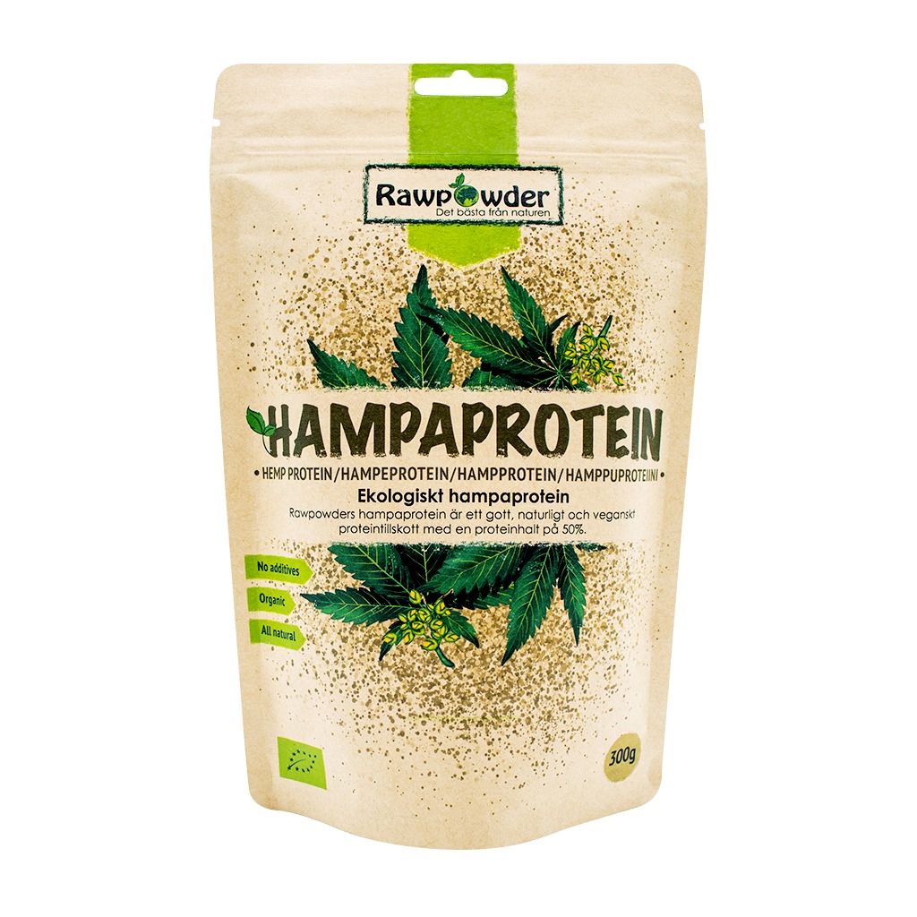 Hampaprotein 50% EKO, 300 g