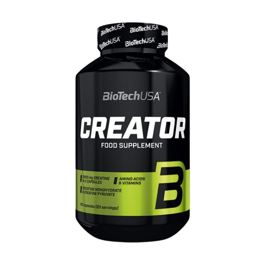 BiotechUSA CreaTor, 120 Kreatin Kapslar