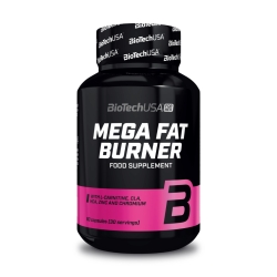 BiotechUSA Mega Burner, Fettförbrännare 90 Tabletter