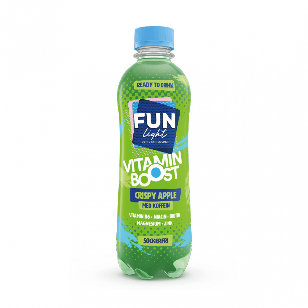 Funlight Vitamin Boost 500 ml (med koffein)