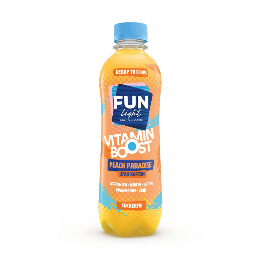 Funlight Vitamin Boost, 500 ml (utan koffein)