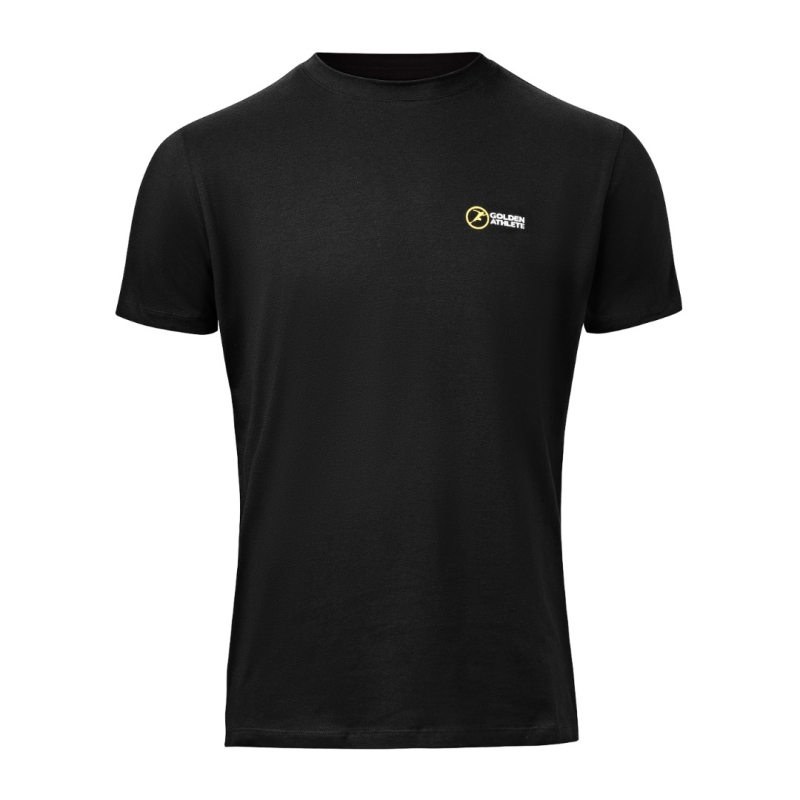 Golden Athlete Basic tee - Black