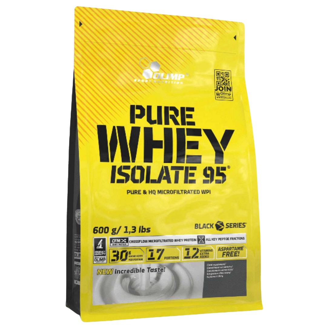 Olimp Pure Whey Isolate 95, Vassleproteinisolat, 600 g