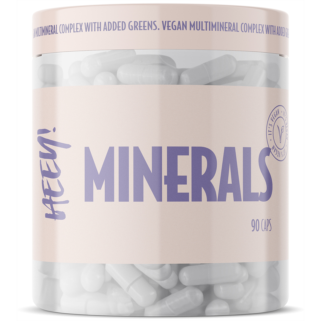 Heey! Multimineral + Greens, 90 kapslar