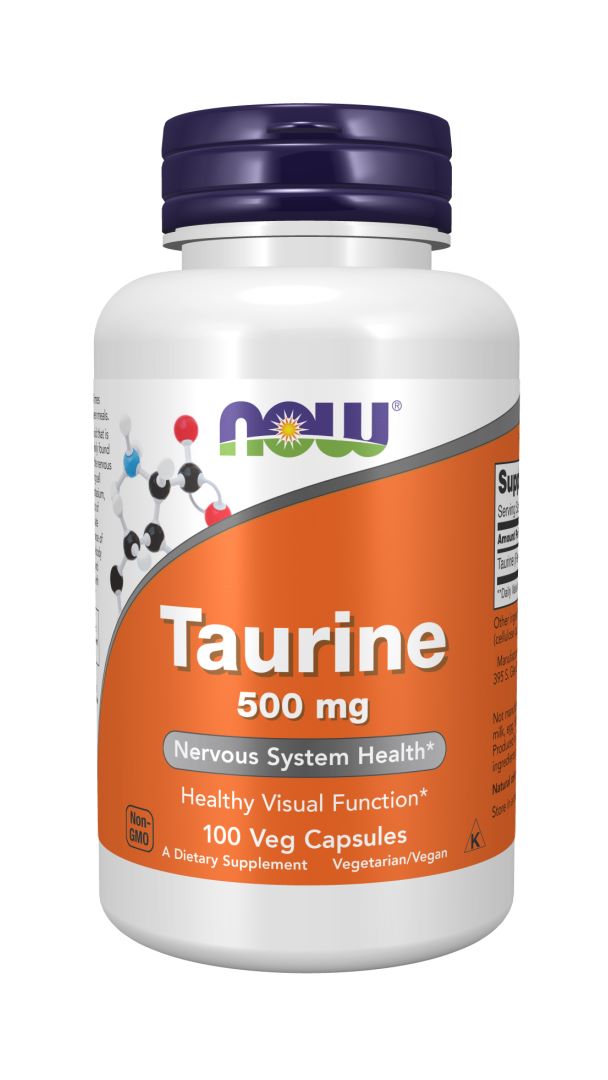 TAURINE 500 mg, 100 VCAPS