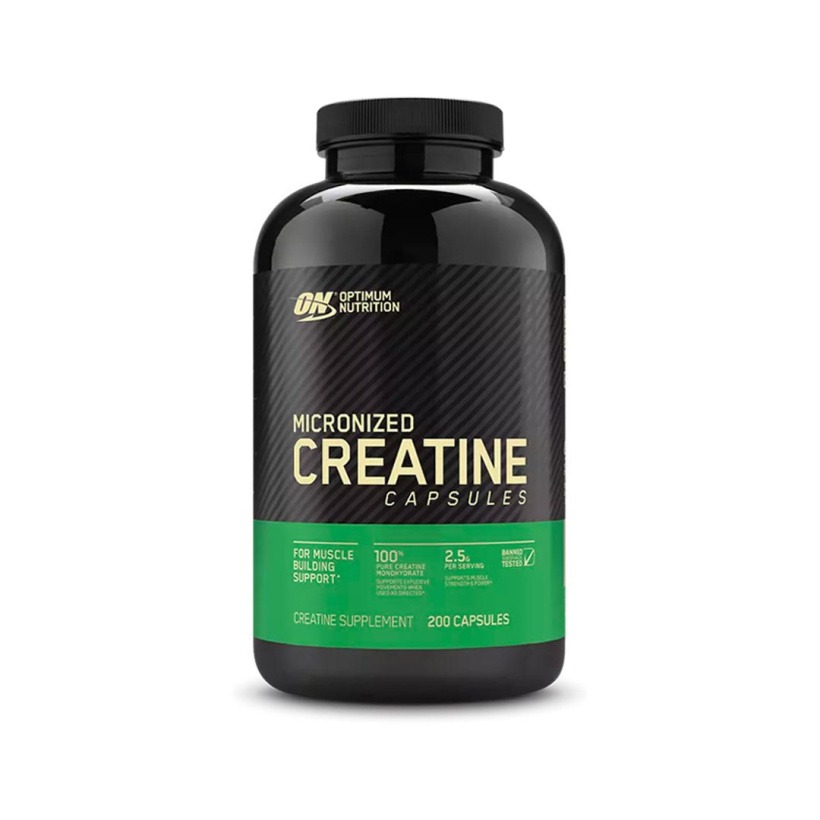 Optimum Nutrition Creatine Capsules, 200 Kreatinkapslar