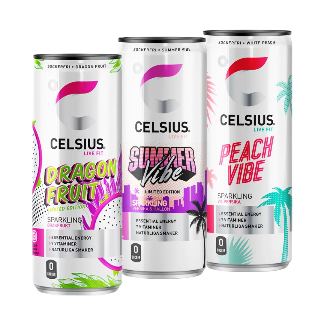 Celsius, 3 x 355 ml