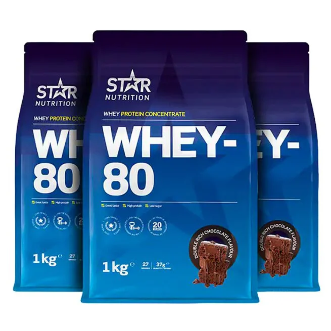 Whey-80 Mix & Match 3x1kg