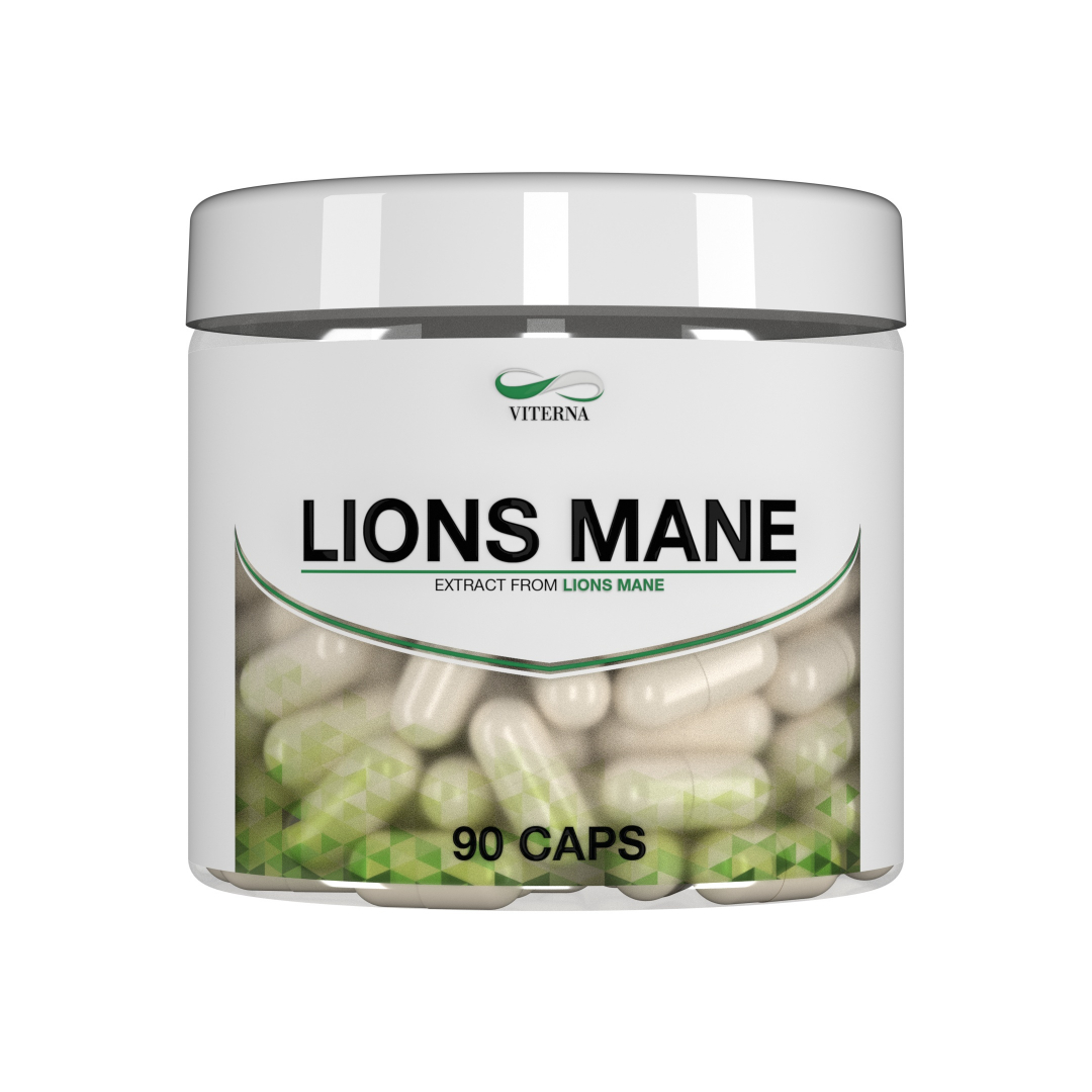 Viterna Lions Mane, 90 Kapslar