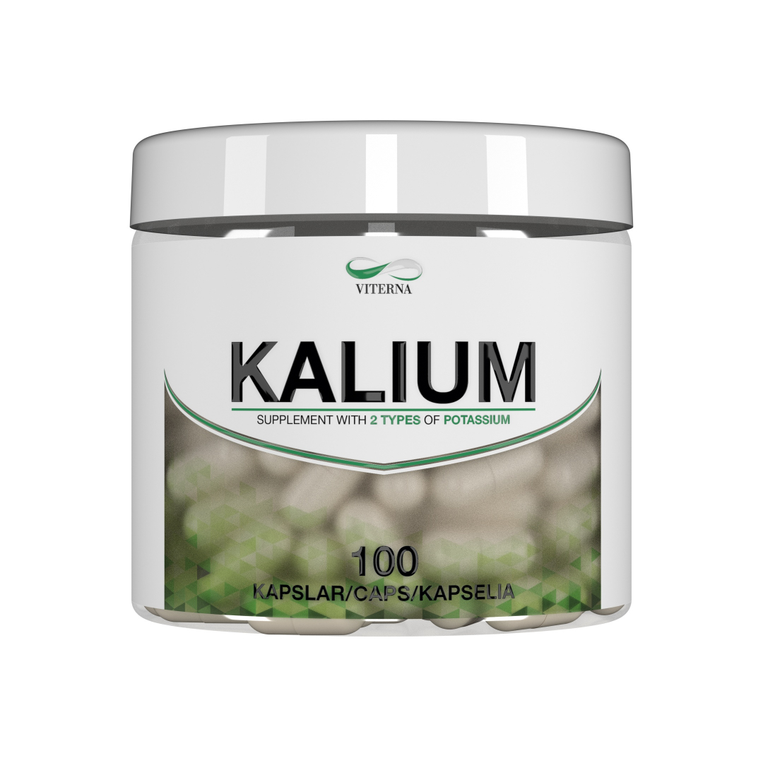 Viterna Kalium, 100 Kapslar