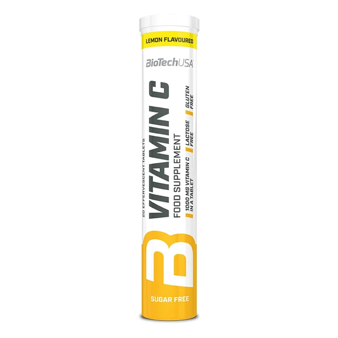 BioTechUSA Vitamin C Effervescent Orange 20 tabs, bild 1 av 1