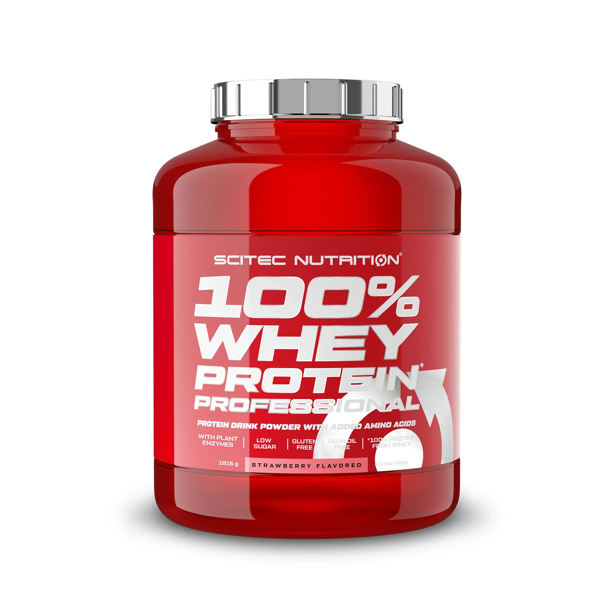 Scitec Nutrition 100% Whey Protein Professional 1.81 kg, bild 2 av 11