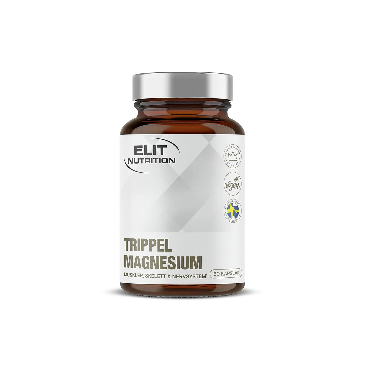 Elit Nutrition Trippel Magnesium 60 kapslar, bild 1 av 1
