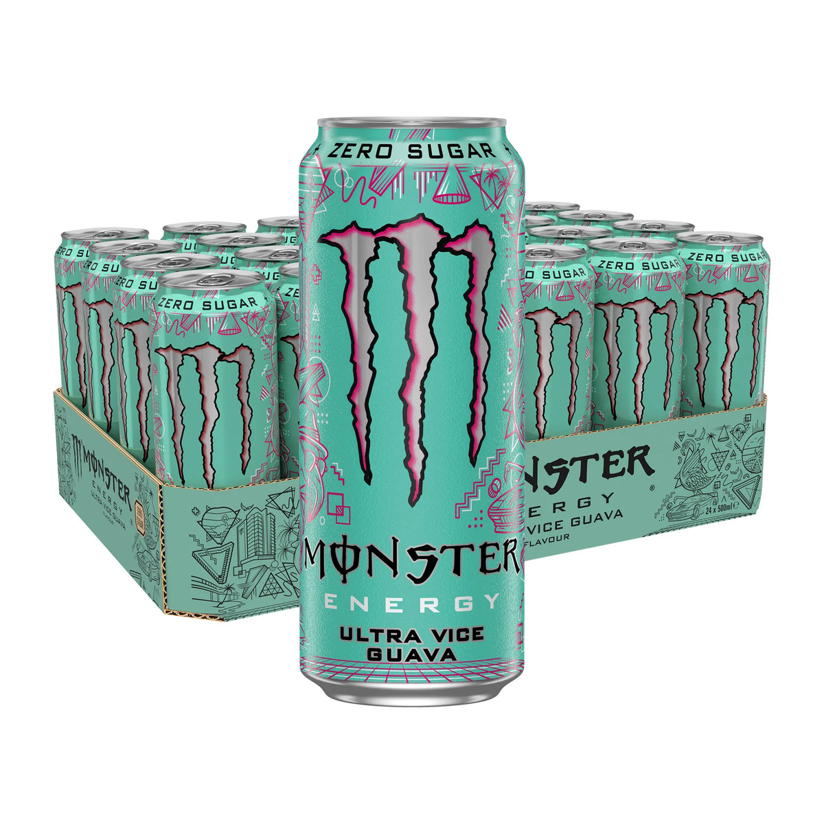 24 x Monster Energy 500 ml Ultra Vice Guava (Sugarfree), bild 1 av 1