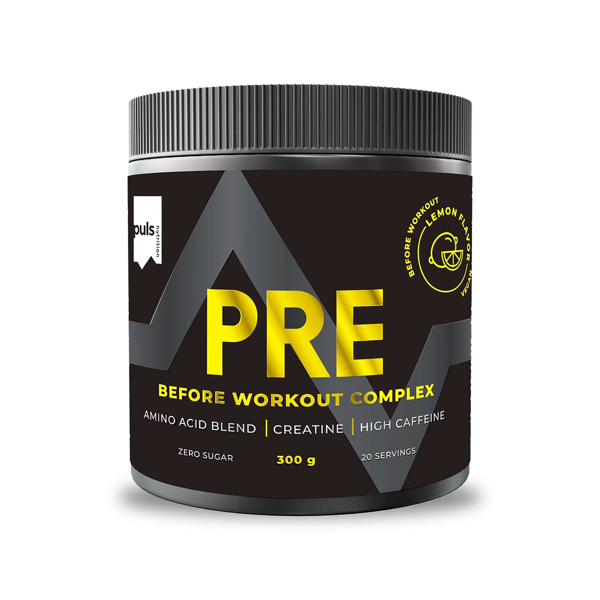 Puls Nutrition Pre Workout Amino Acid Powder 300 g