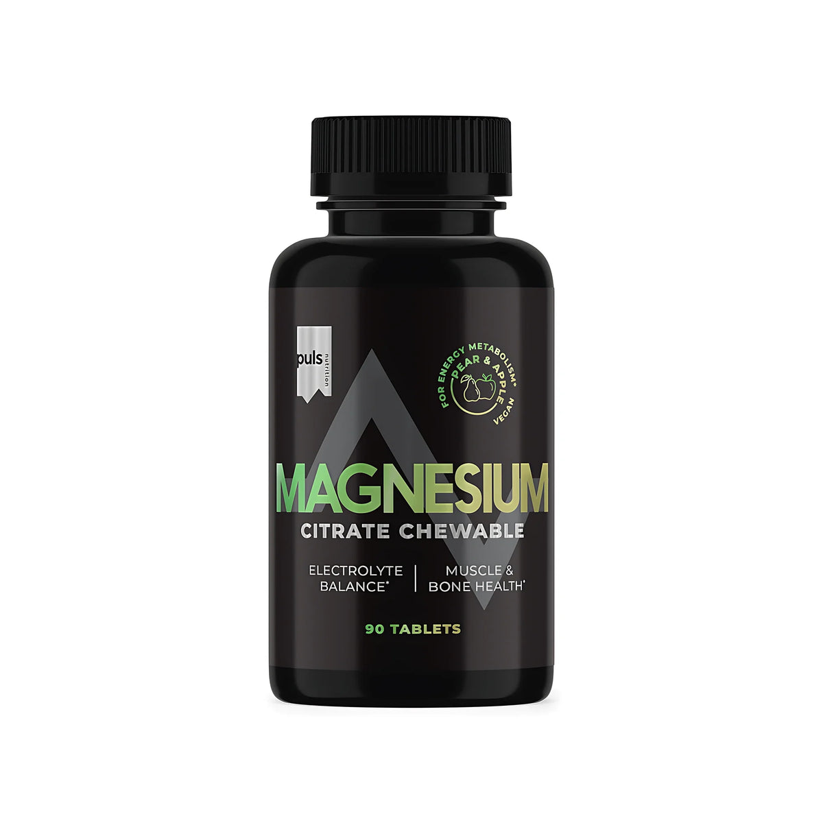 Puls Nutrition Chewable Magnesium 90 tablets Pear Apple