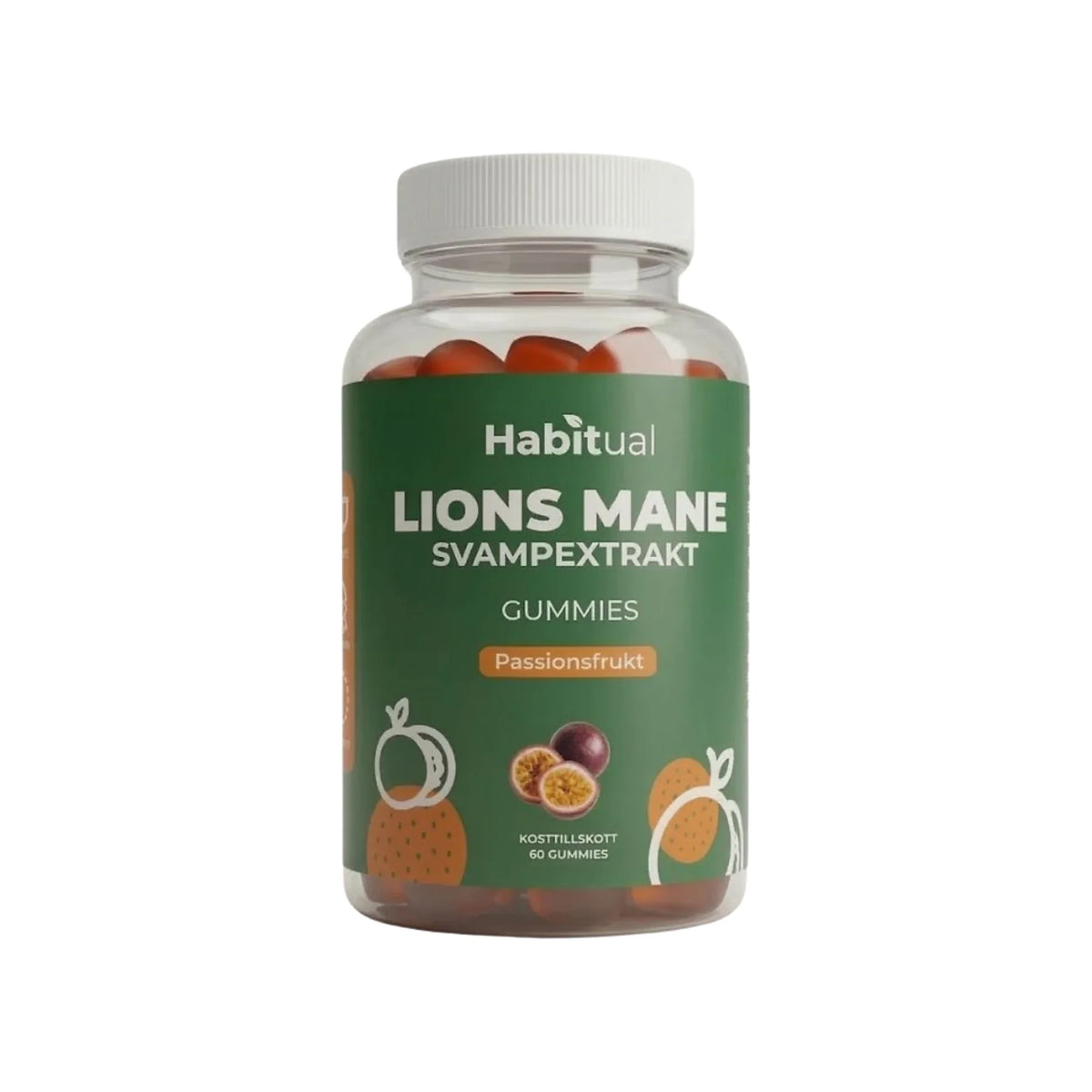 Habitual Lions Mane Gummies 60 st