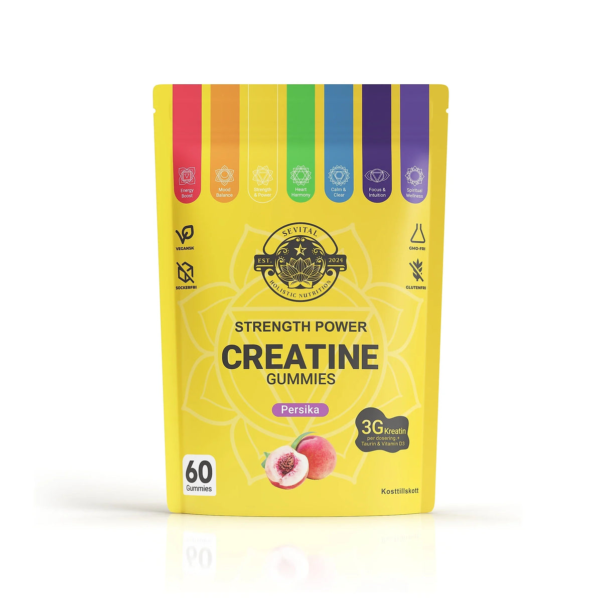 Sevital Creatine Gummies 60 st