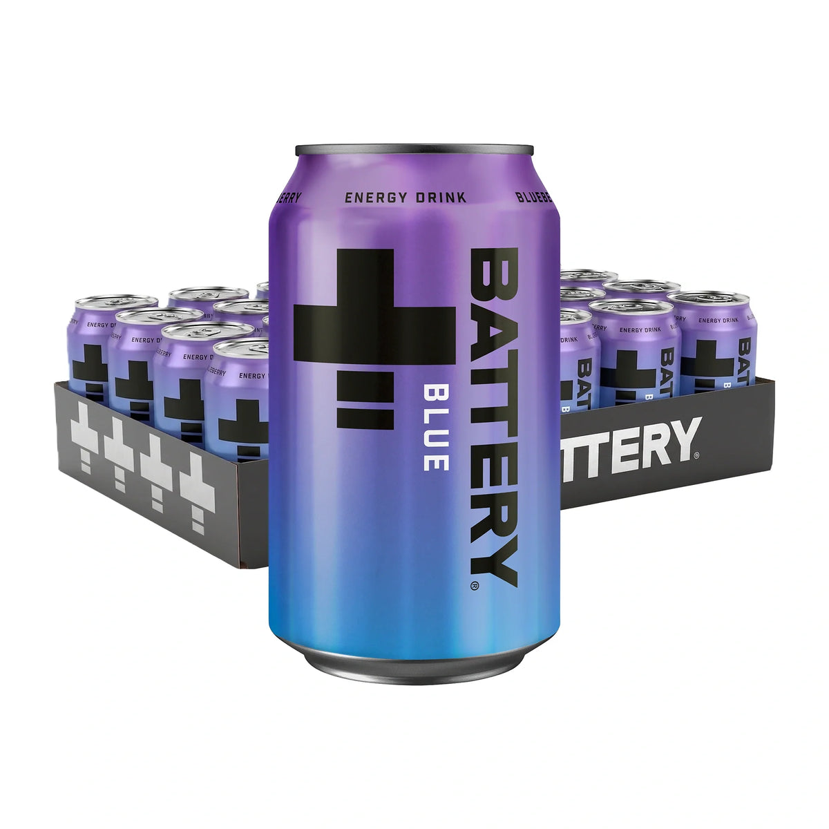 24 x Battery Energy Drink 330 ml Blueberry, bild 1 av 1