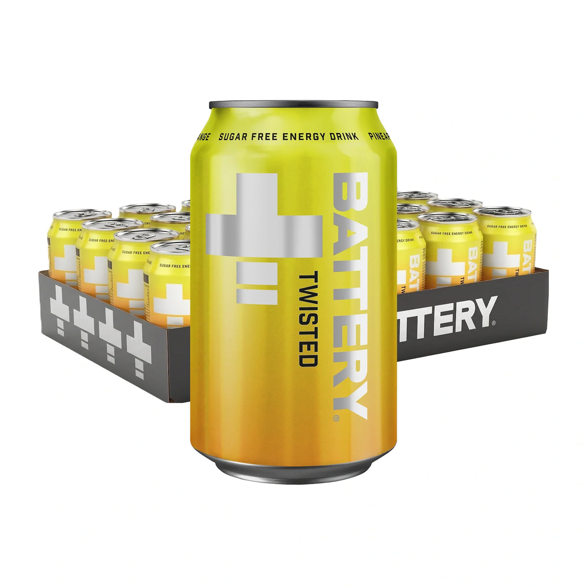 24 x Battery Energy Drink 330 ml Twisted Sugarfree, bild 1 av 1