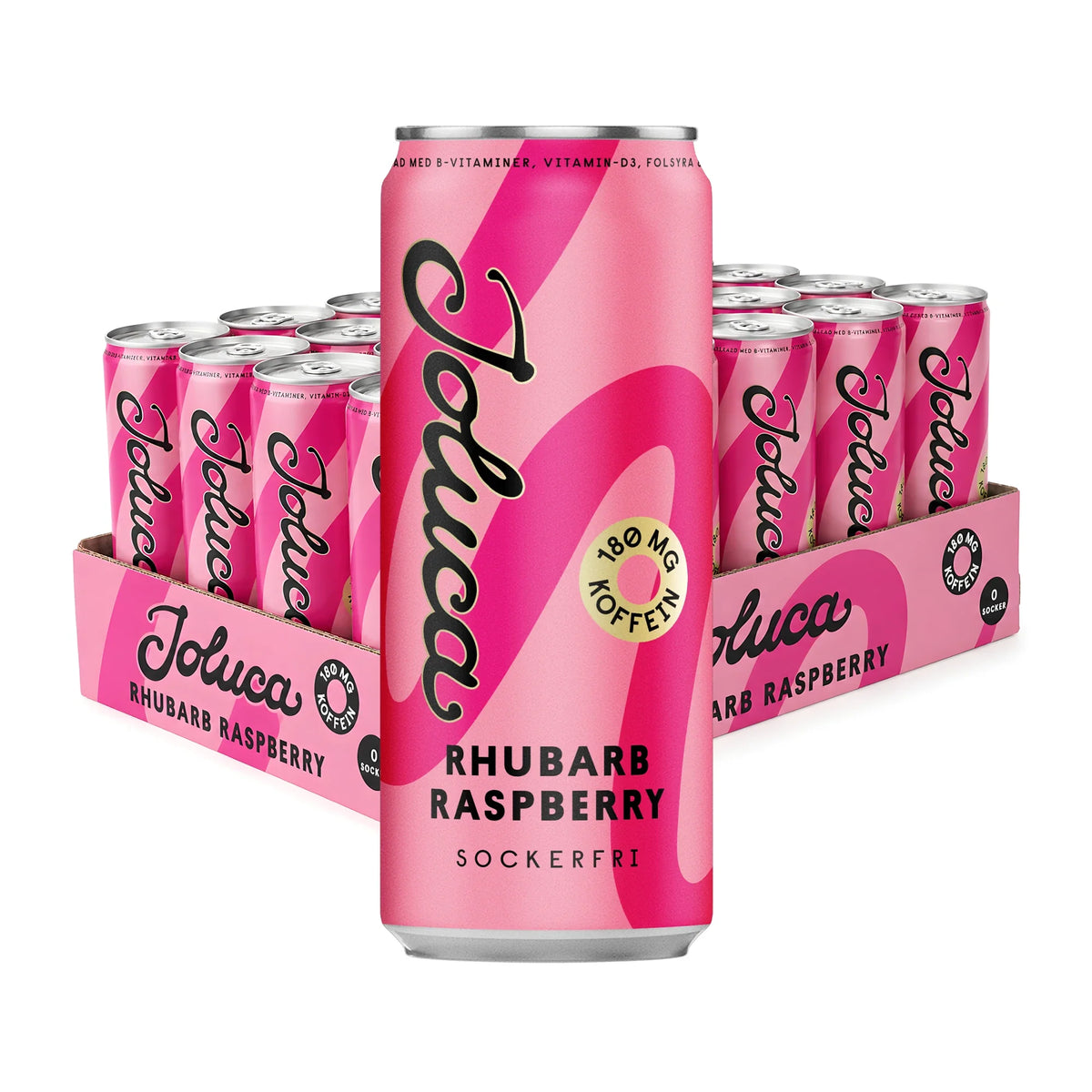 24 x Joluca 330 ml Rhubarb Raspberry, bild 1 av 1